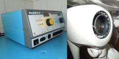 Электрохирургический аппарат Surgistat II и кольпоскоп комплекса Gracie